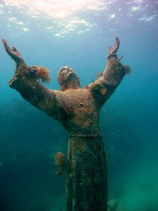 Статуя "Христос Бездны" (Christ of the Abyss), Флорида, США