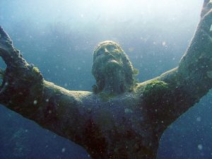 Статуя "Христос Бездны" (Christ of the Abyss), Флорида, США